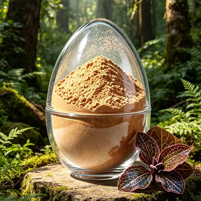 Natürliches Premium-Anoectochilus-Gesamtflavonoide 2 % gefriergetrocknetes Pulver